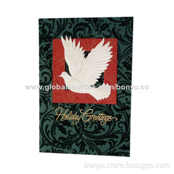Holiday greeting cards, suitable for suitable for holiday greetings, welcome OEM order